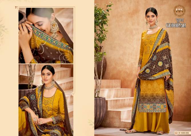 Harshit Ghoomar New Printed Jam Cotton Regular Casual Wear Dress Material Collection